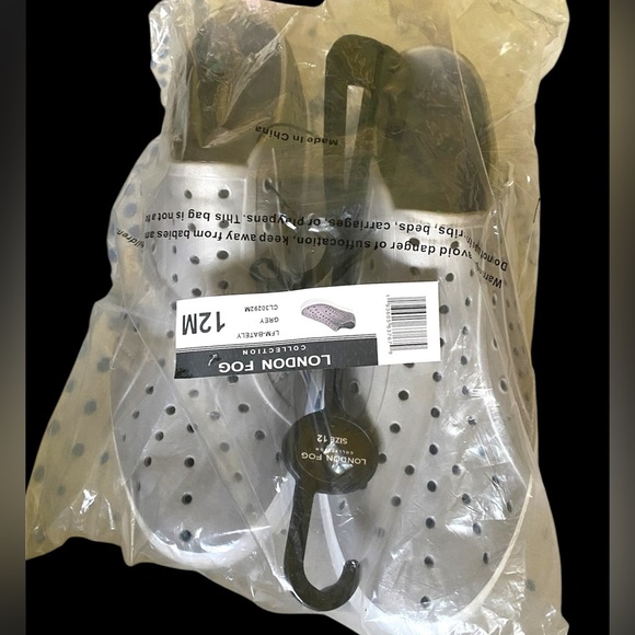 🆕 LONDON FOG Mens Bately Slip On Sneakers Shoes Casual - Grey - Size 12 - Picture 6 of 7